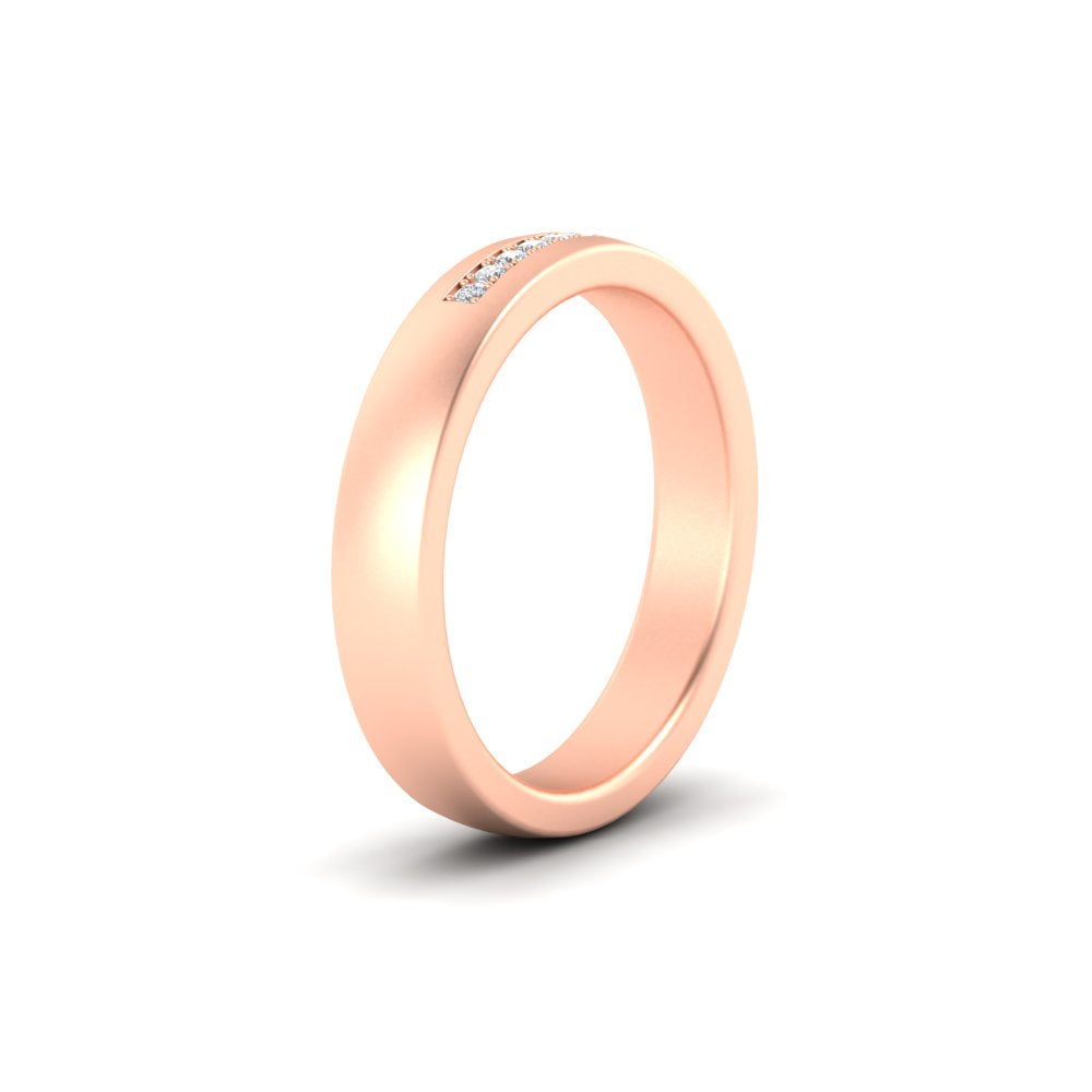 Mens 9 Stone Simple Diamond Band Fascinating Diamonds