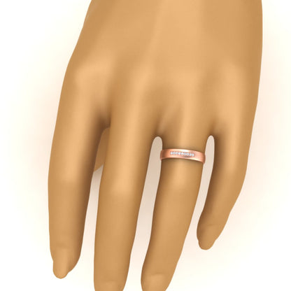Mens 9 Stone Simple Diamond Band Fascinating Diamonds