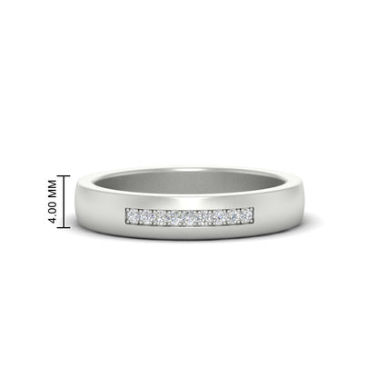 Mens 9 Stone Simple Diamond Band Fascinating Diamonds