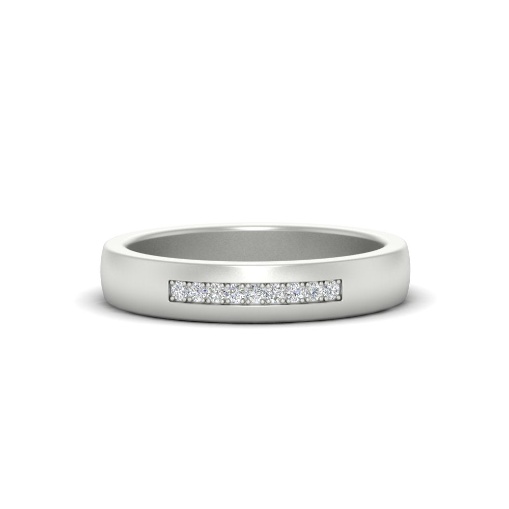 Mens 9 Stone Simple Diamond Band Fascinating Diamonds