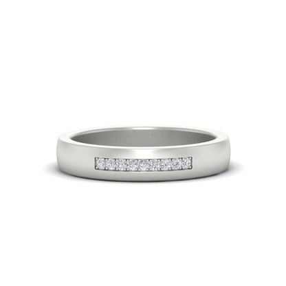 Mens 9 Stone Simple Diamond Band Fascinating Diamonds