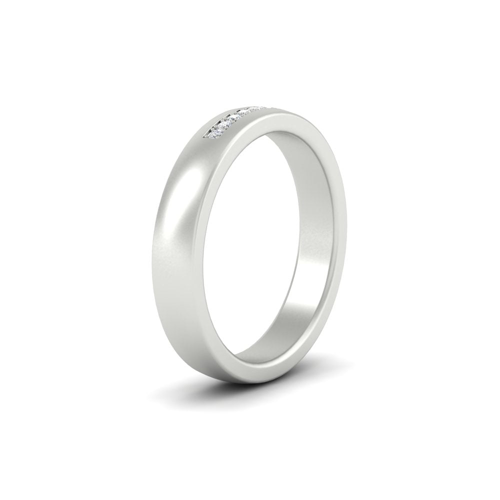 Mens 9 Stone Simple Diamond Band Fascinating Diamonds