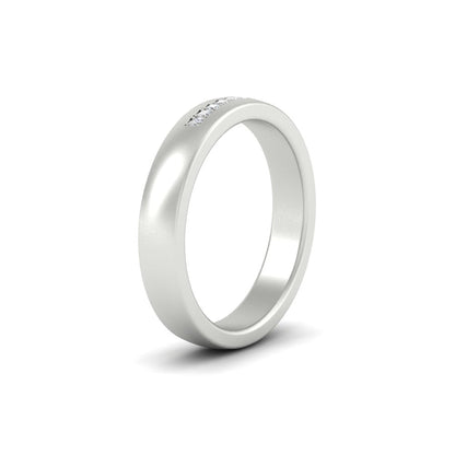 Mens 9 Stone Simple Diamond Band Fascinating Diamonds