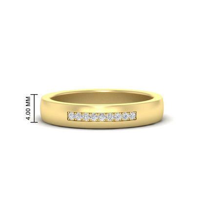Mens 9 Stone Simple Diamond Band Fascinating Diamonds
