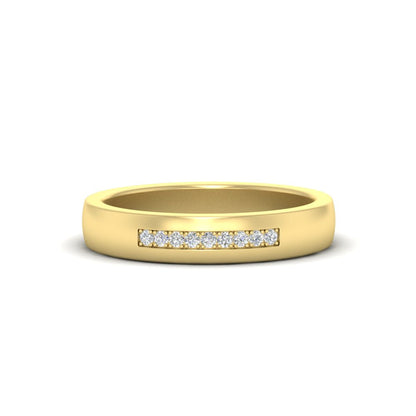 Mens 9 Stone Simple Diamond Band Fascinating Diamonds