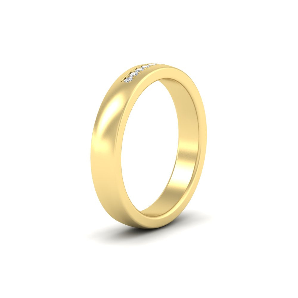 Mens 9 Stone Simple Diamond Band Fascinating Diamonds