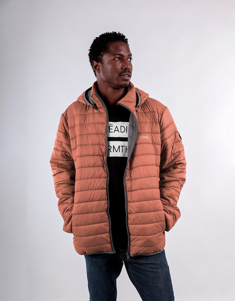 Men's Alpafill Puffer Alpaca Jacket Purely Alpaca