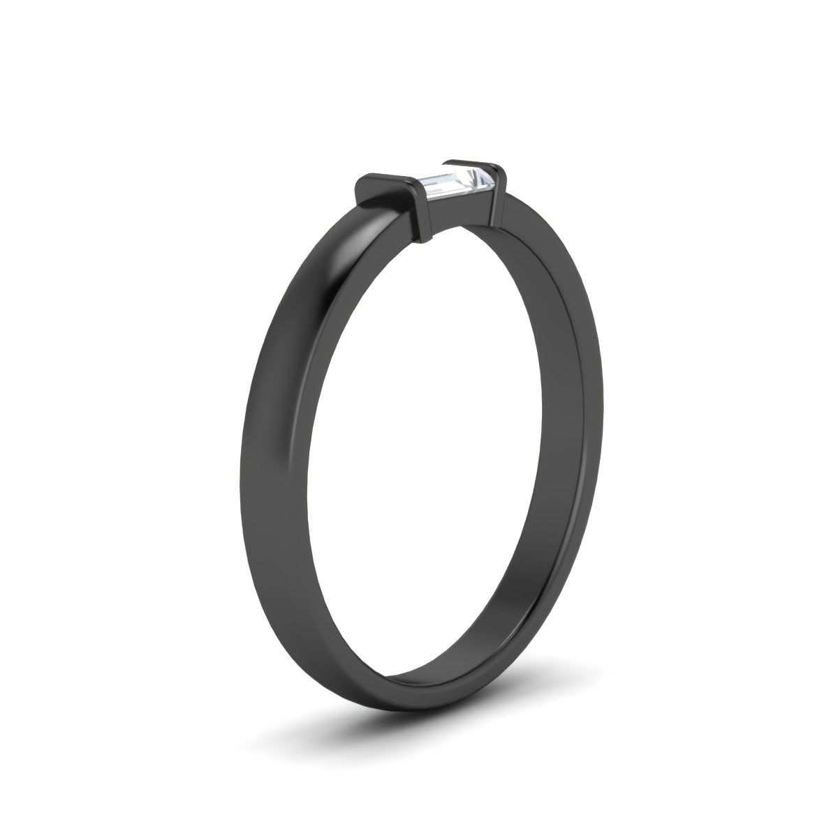 Mens Baguette Diamond Engagement Ring Fascinating Diamonds
