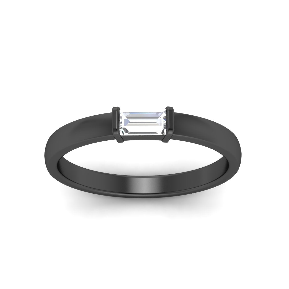 Mens Baguette Diamond Engagement Ring Fascinating Diamonds