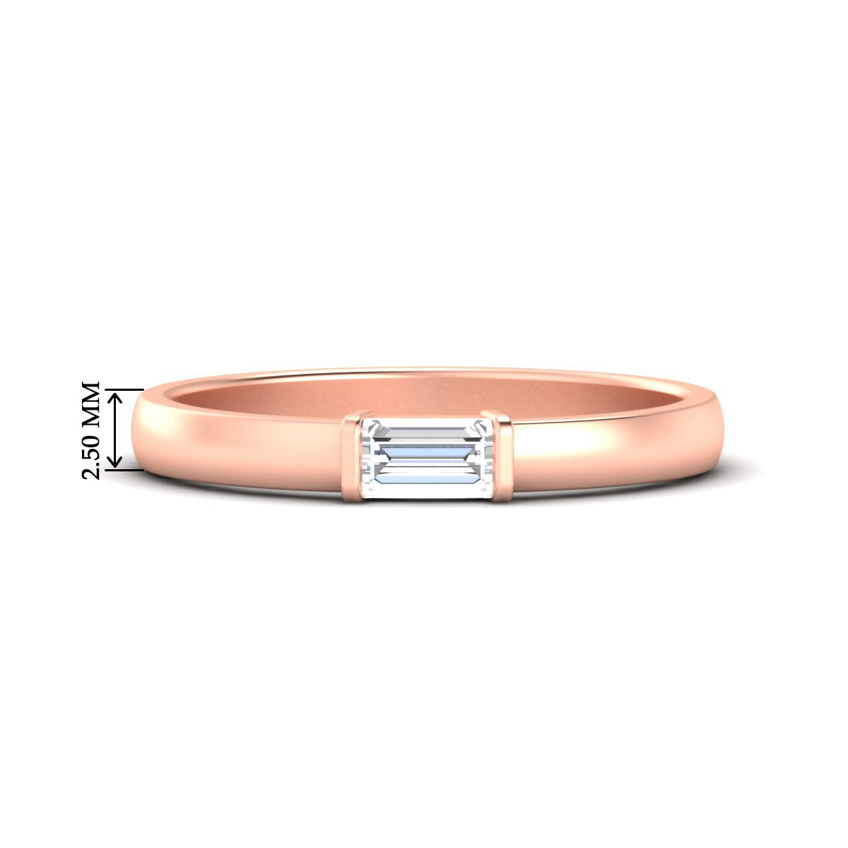 Mens Baguette Diamond Engagement Ring Fascinating Diamonds
