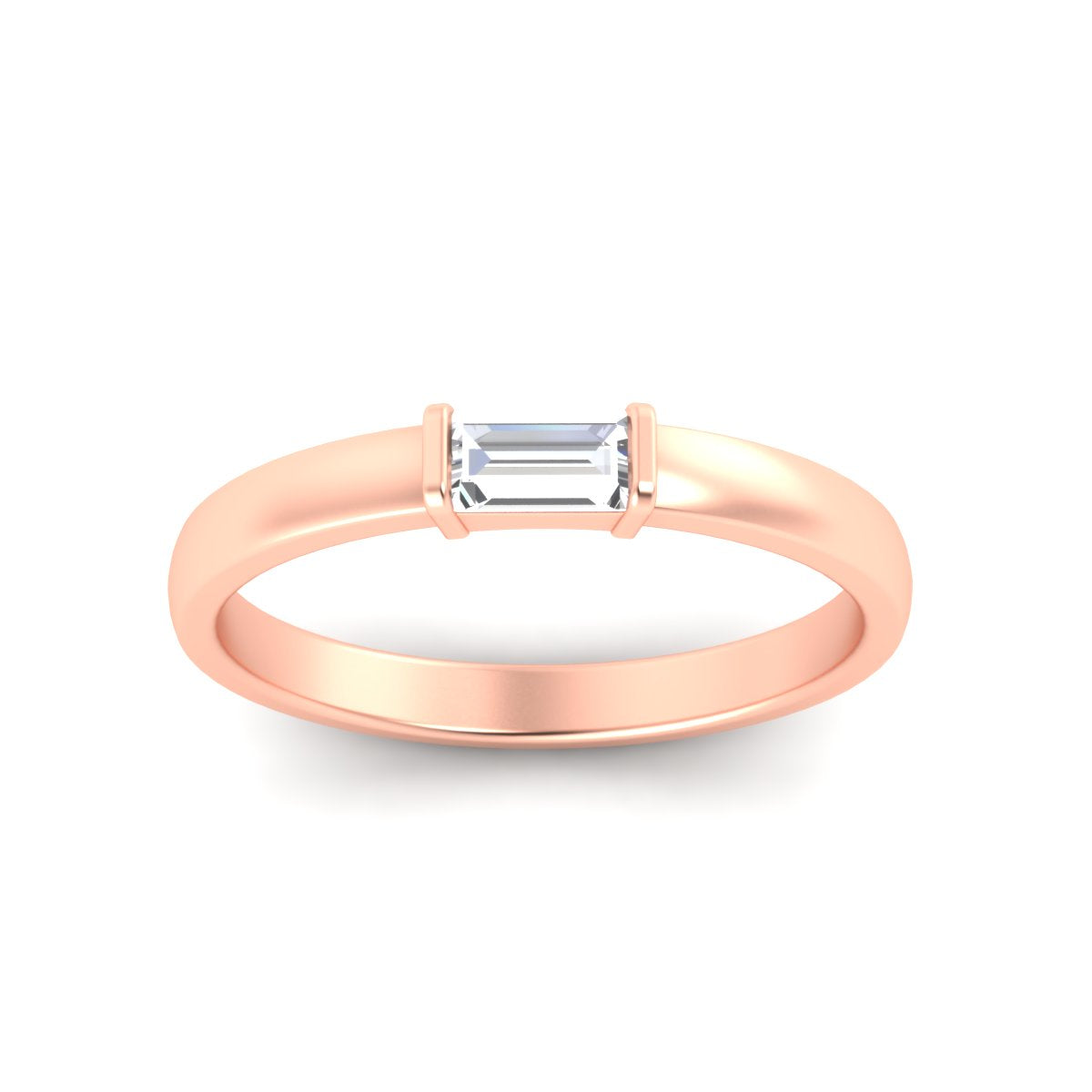 Mens Baguette Diamond Engagement Ring Fascinating Diamonds