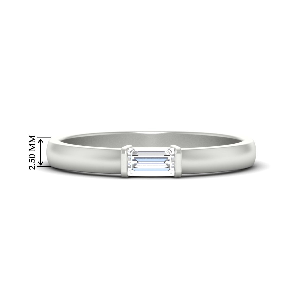 Mens Baguette Diamond Engagement Ring Fascinating Diamonds