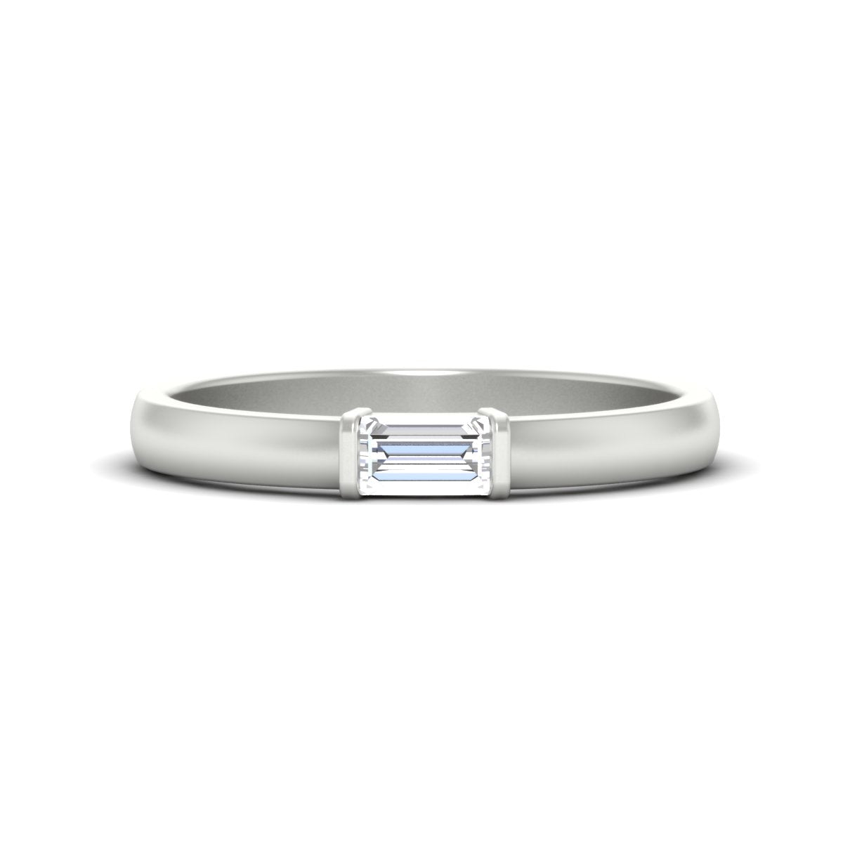 Mens Baguette Diamond Engagement Ring Fascinating Diamonds