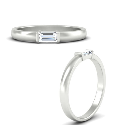 Mens Baguette Diamond Engagement Ring Fascinating Diamonds