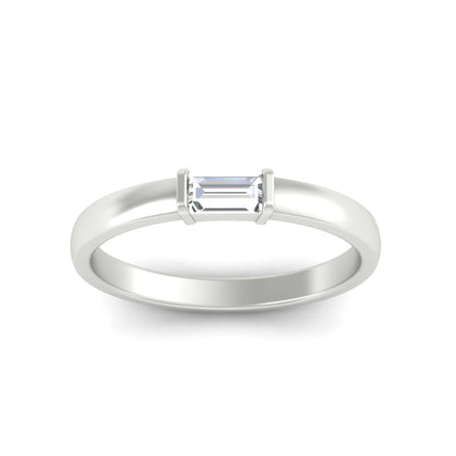 Mens Baguette Diamond Engagement Ring Fascinating Diamonds