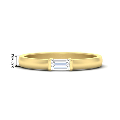 Mens Baguette Diamond Engagement Ring Fascinating Diamonds