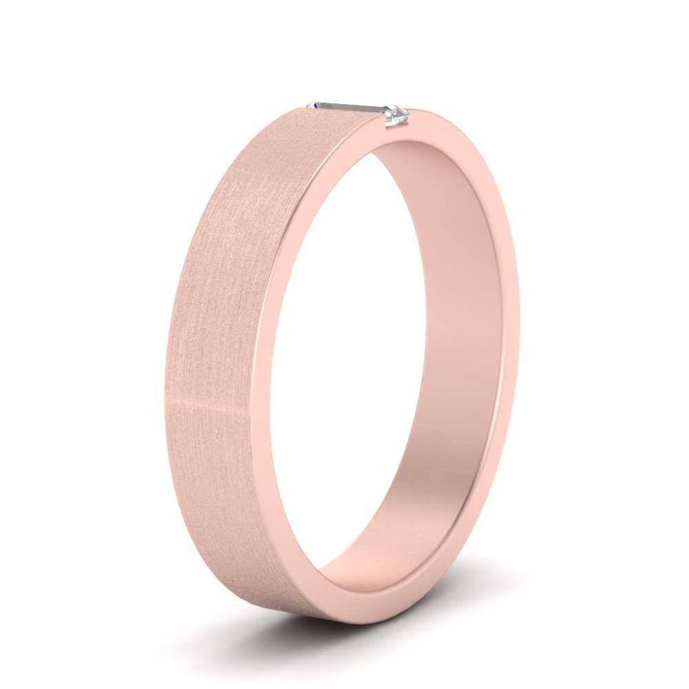 Mens Baguette Diamond Wedding Ring Fascinating Diamonds