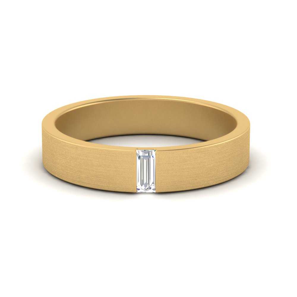 Mens Baguette Diamond Wedding Ring Fascinating Diamonds