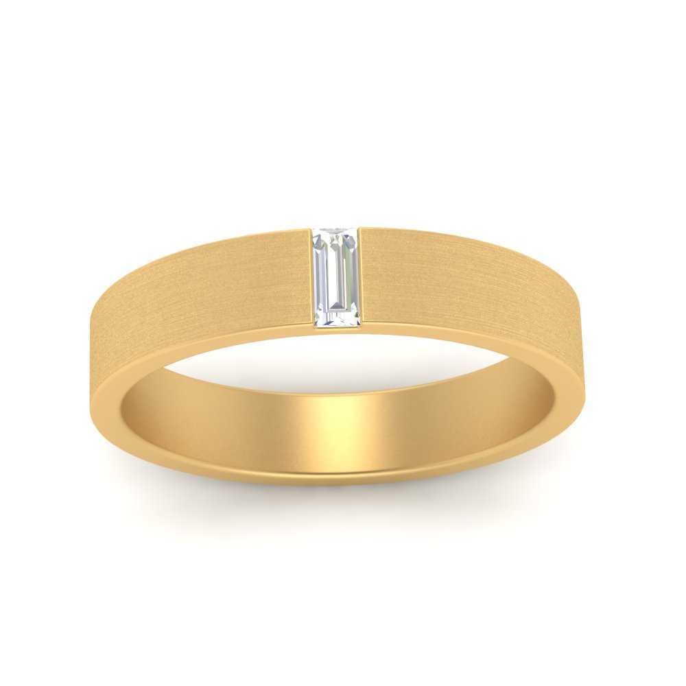 Mens Baguette Diamond Wedding Ring Fascinating Diamonds