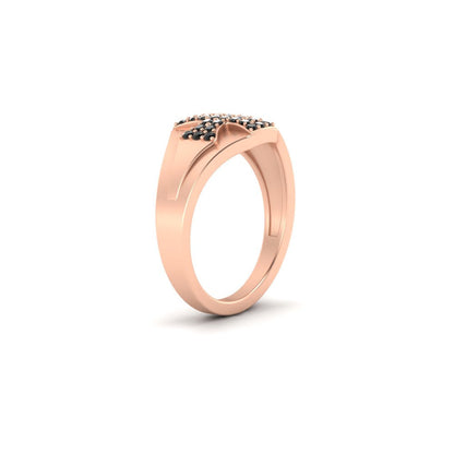 Mens Cross Gemstone Engagement Ring Fascinating Diamonds