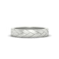 Mens Braided Design Promise Ring Fascinating Diamonds