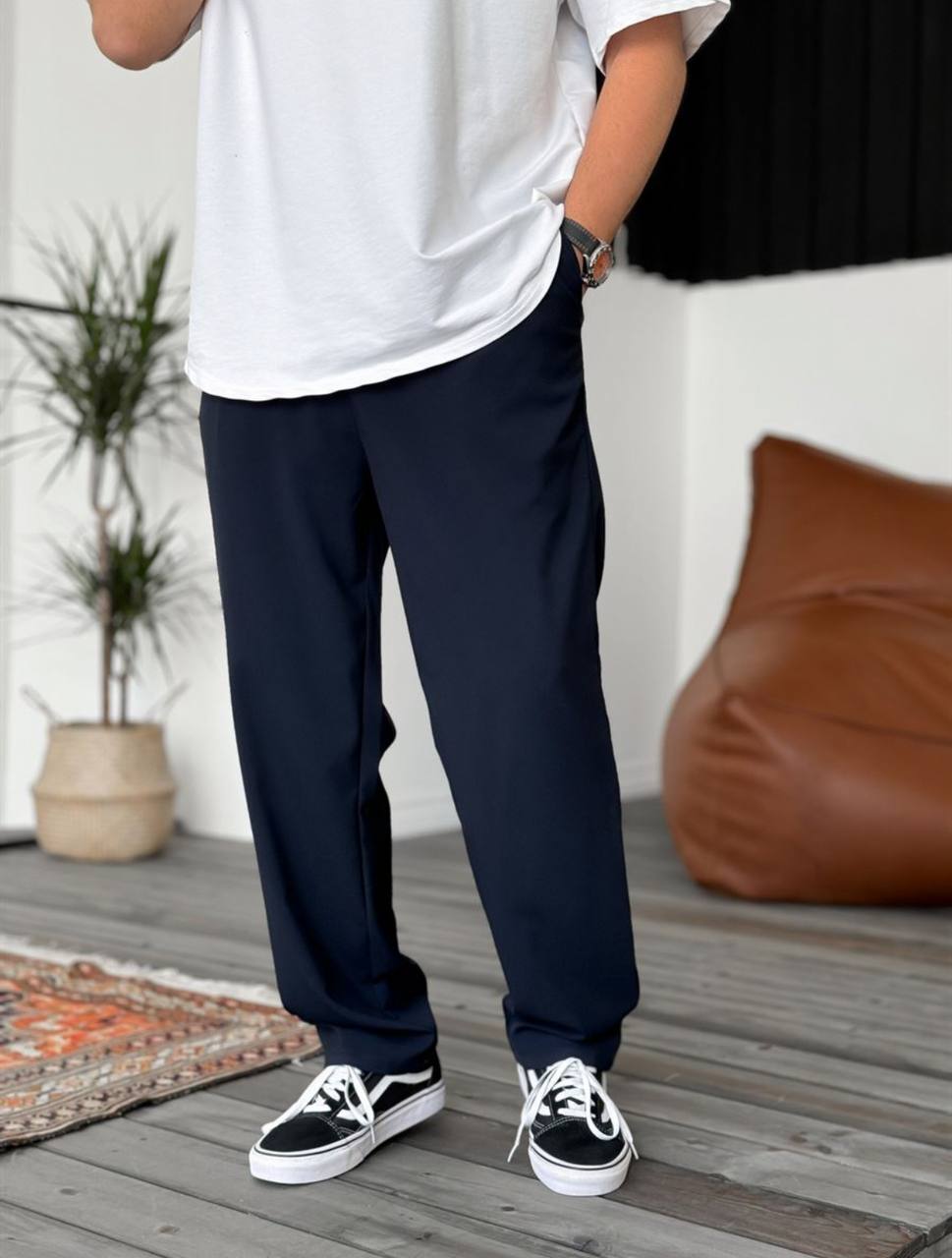 Modern Essential Men's Pleated Trousers – Tailored Comfort for Everyday Refinement Withinblack