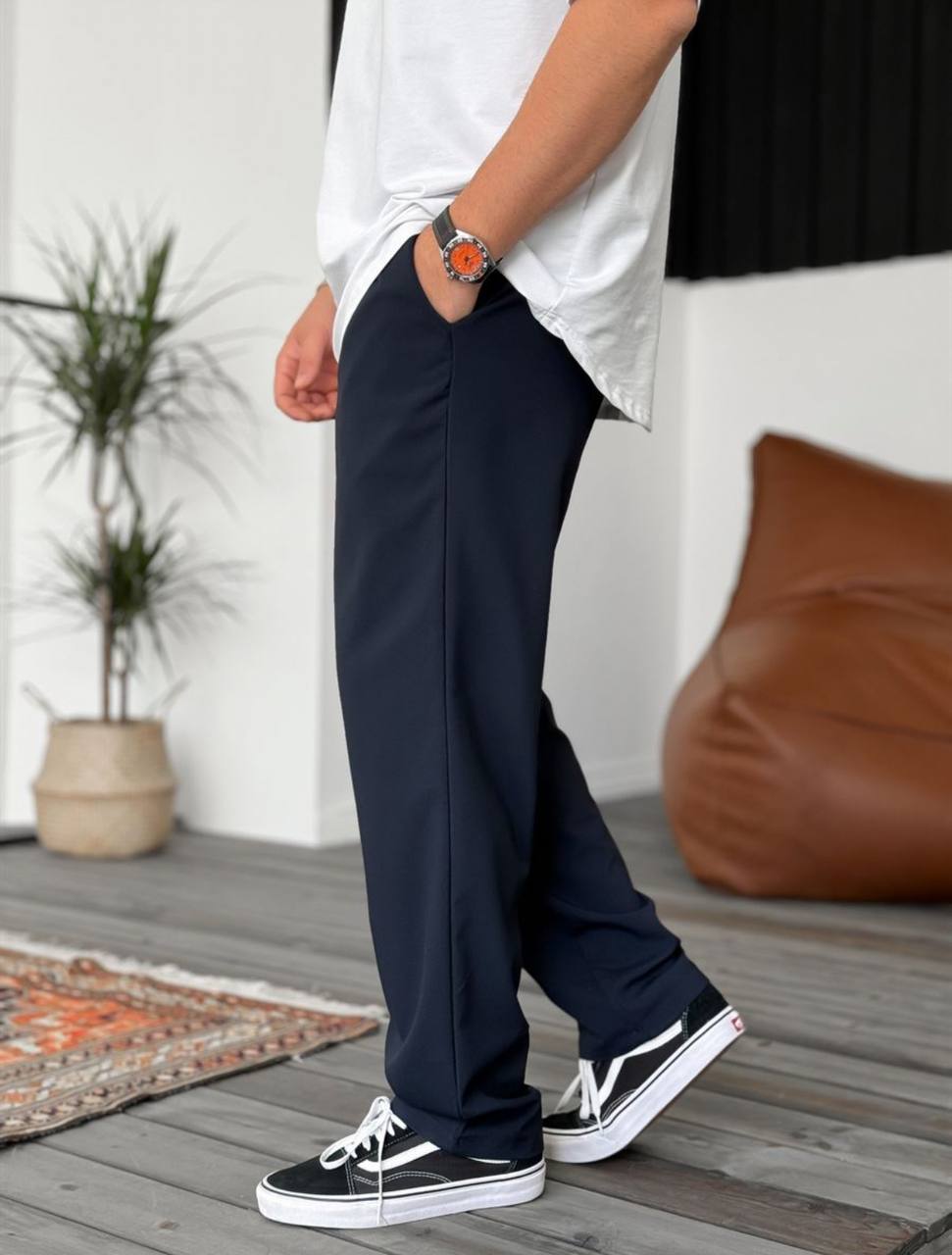 Modern Essential Men's Pleated Trousers – Tailored Comfort for Everyday Refinement Withinblack