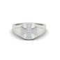 Mens Cross Gemstone Engagement Ring Fascinating Diamonds