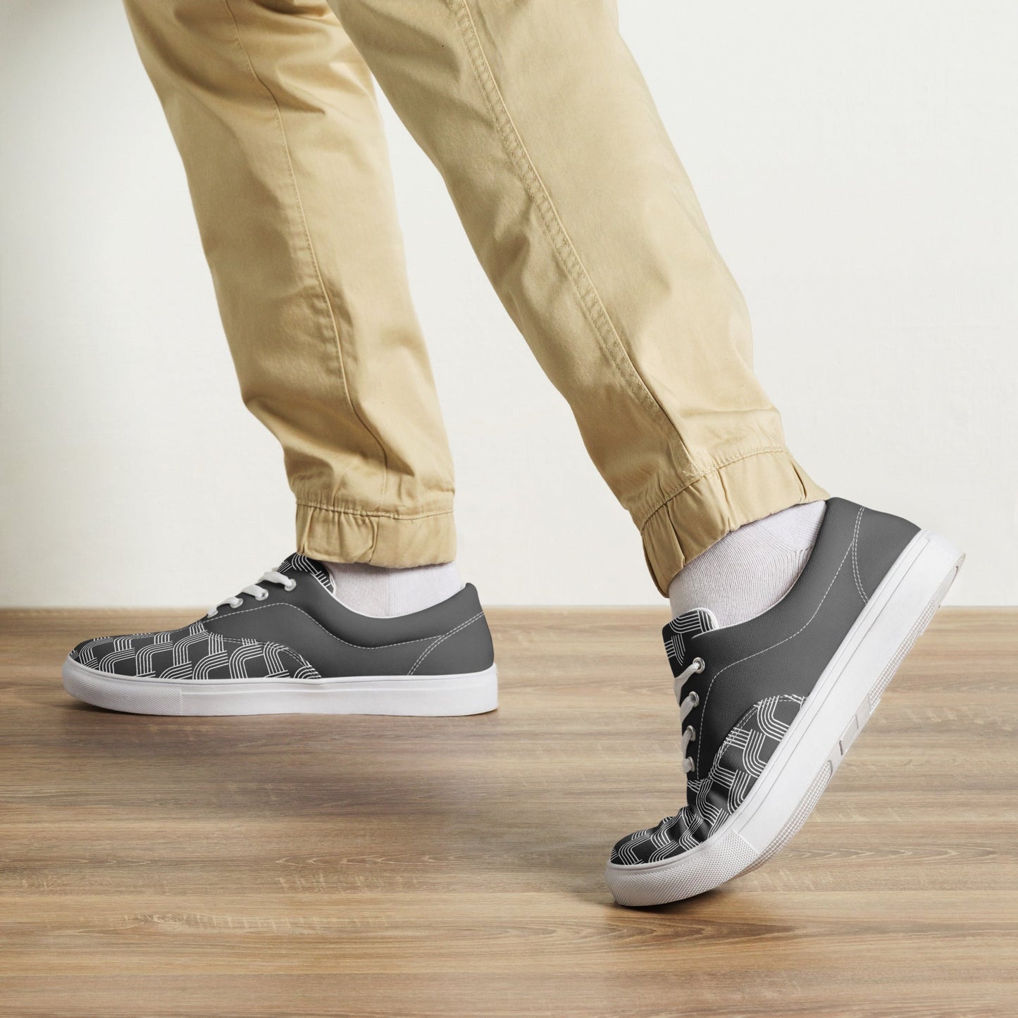 EXUBERANT - Mens Lace Up Canvas Everyday Shoes, Durale, Minimalist, Comfortable THE EXUBERANT STORE