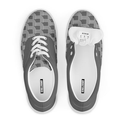 EXUBERANT - Mens Lace Up Canvas Everyday Shoes, Durale, Minimalist, Comfortable THE EXUBERANT STORE