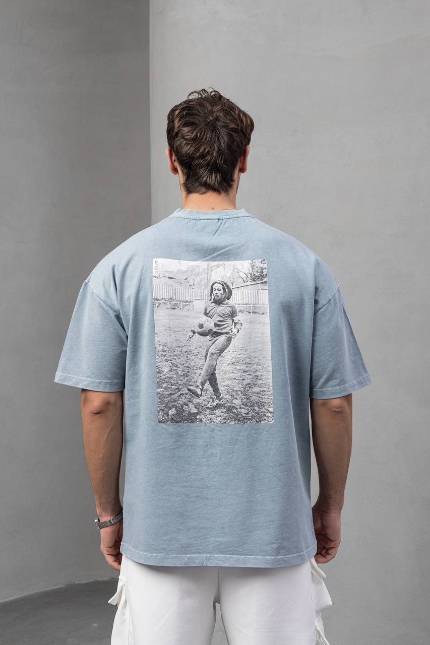 Men's Oversize '77' Graphic T-Shirt Withinblack