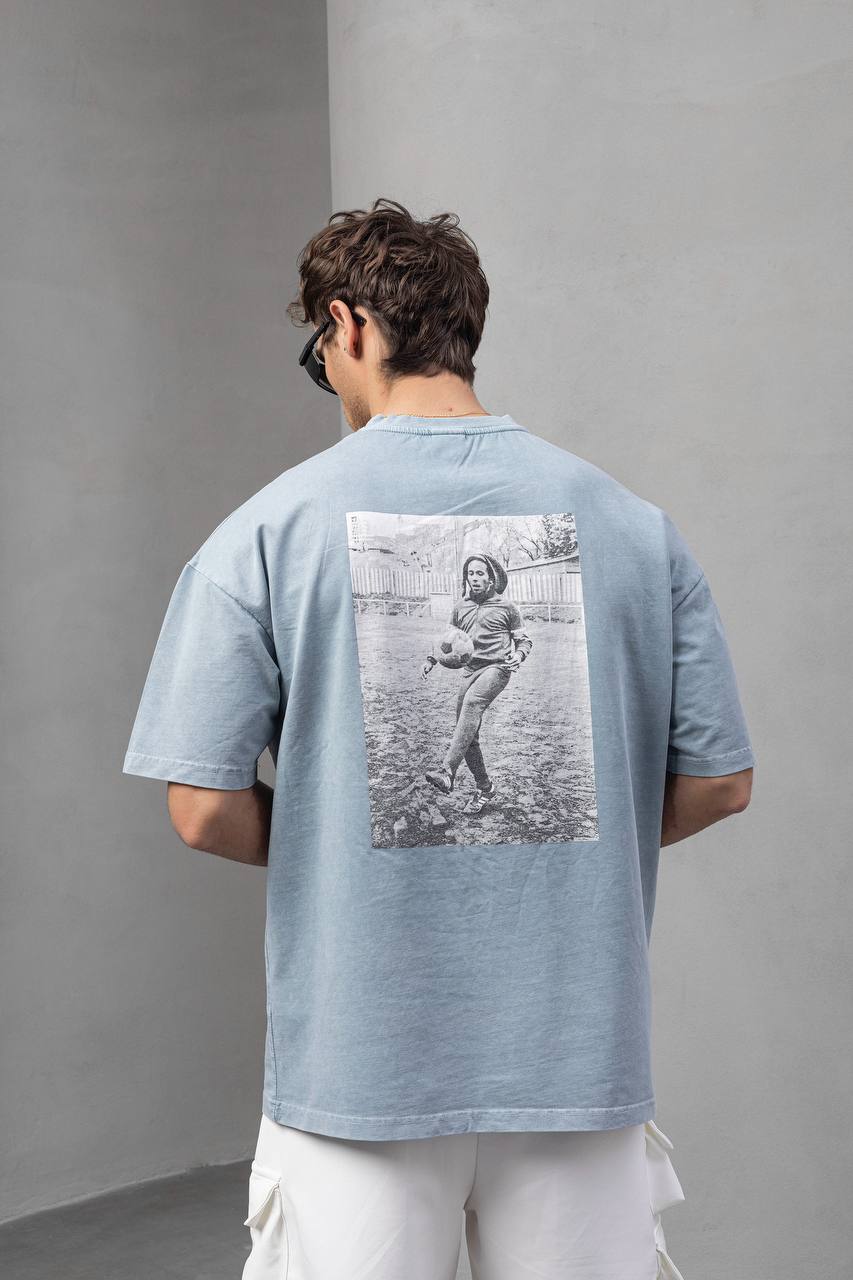 Men's Oversize '77' Graphic T-Shirt Withinblack