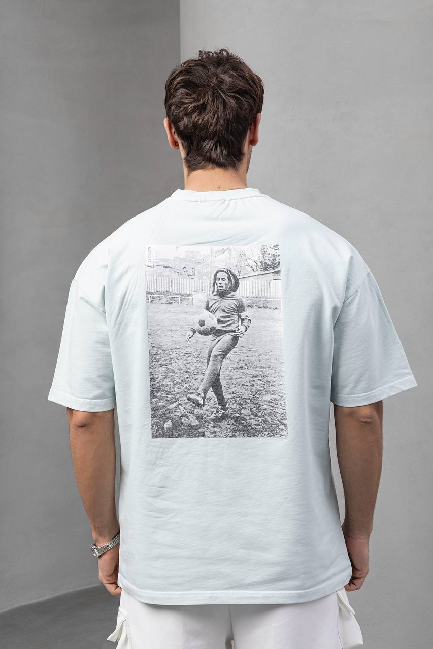 Men's Oversize '77' Graphic T-Shirt Withinblack
