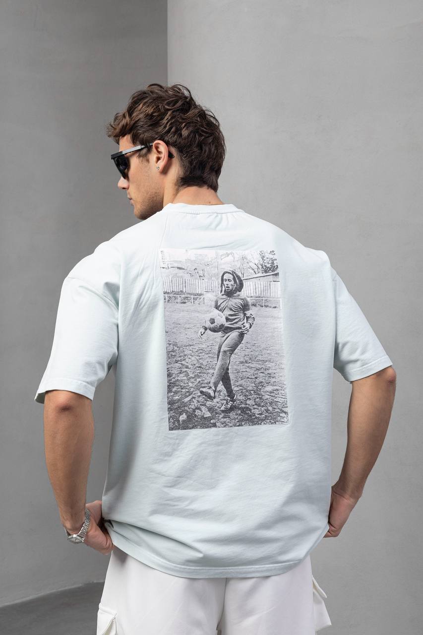 Men's Oversize '77' Graphic T-Shirt Withinblack