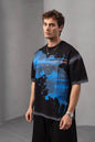 Men's Oversize Graphic T-Shirt – '2MORROW FREEDOM' Withinblack