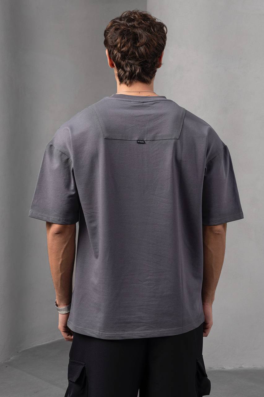 Men's Oversize Graphic T-Shirt – '2MORROW FREEDOM' Withinblack