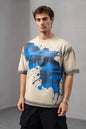 Men's Oversize Graphic T-Shirt – '2MORROW FREEDOM' Withinblack