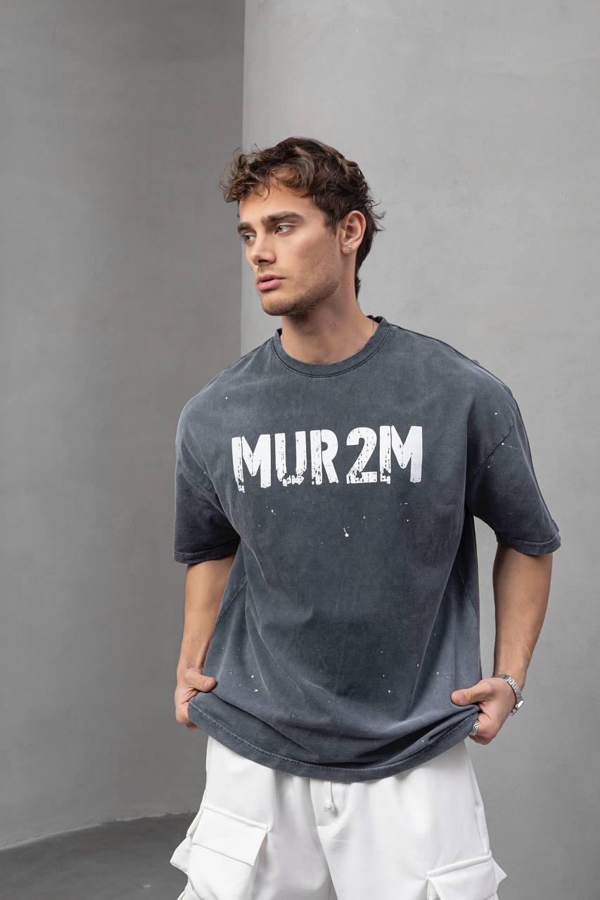 Men's Oversize Graphic T-Shirt – Thunder Mode Withinblack