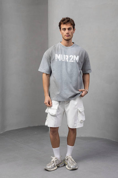 Men's Oversize Graphic T-Shirt – Thunder Mode Withinblack