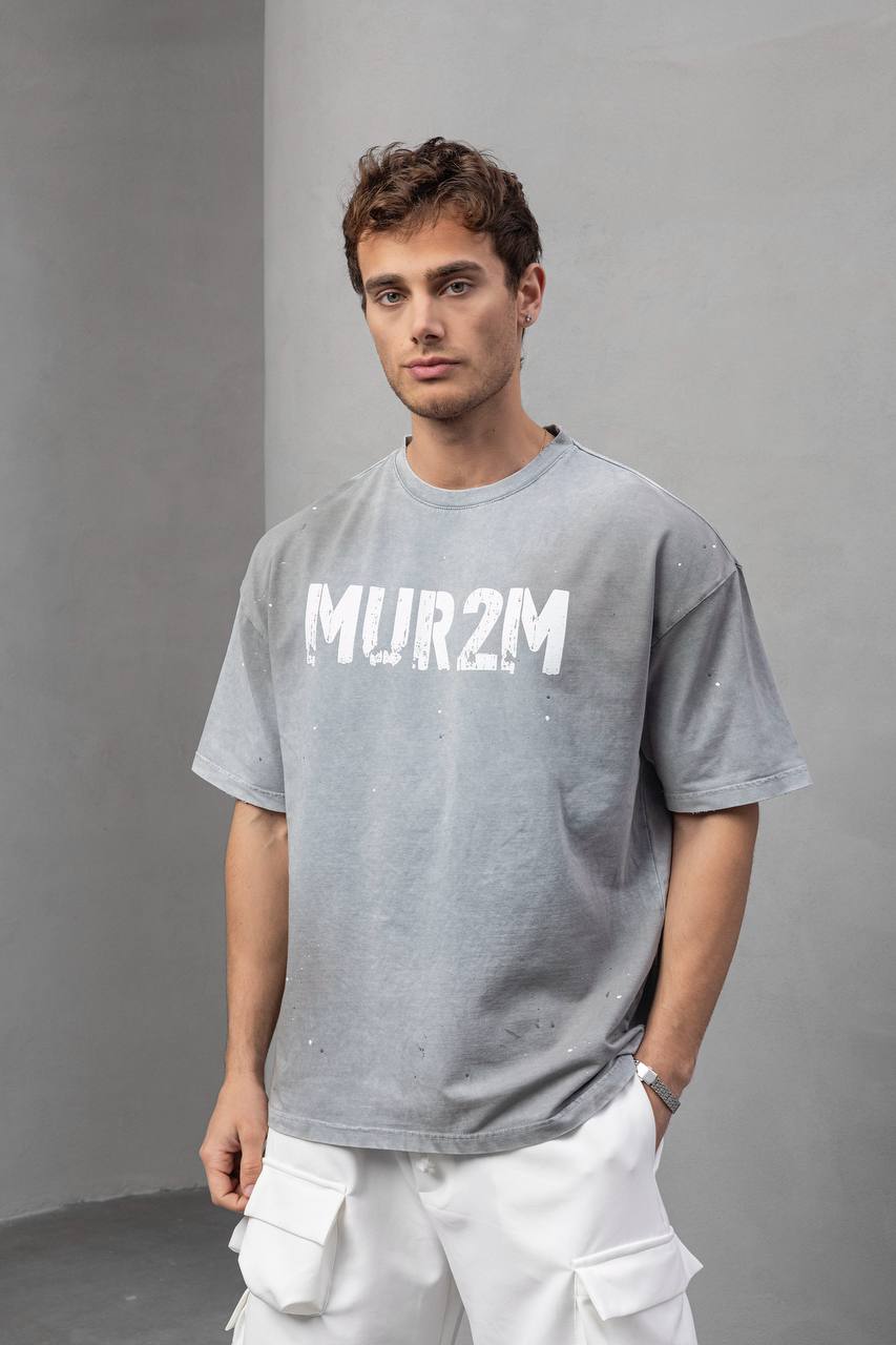 Men's Oversize Graphic T-Shirt – Thunder Mode Withinblack