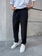Comfort Flex Men's Drawstring Lounge Pants – Soft Touch Relaxed Fit for Everyday Ease Withinblack