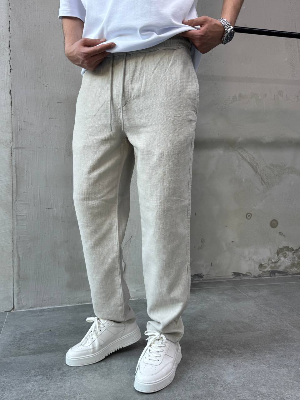 Comfort Flex Men's Drawstring Lounge Pants – Soft Touch Relaxed Fit for Everyday Ease Withinblack