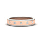 Mens Two Tone Bezel Stone Wedding Ring Fascinating Diamonds