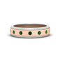 Mens Two Tone Bezel Stone Wedding Ring Fascinating Diamonds