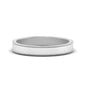 Flat Milgrain Mens Wedding Band Fascinating Diamonds