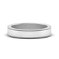 Flat Milgrain Mens Wedding Band Fascinating Diamonds