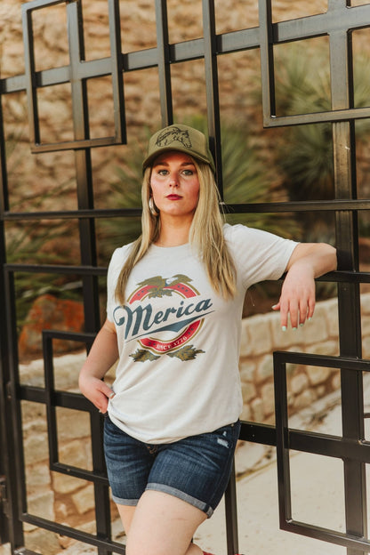 Merica Beer Tee Wild Junkie