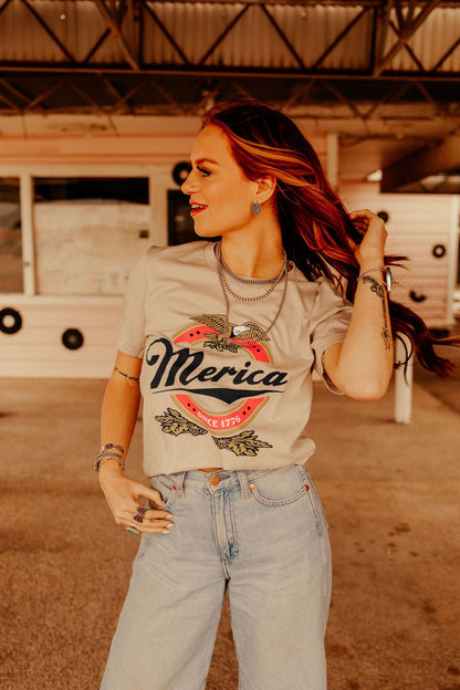 Merica Beer Tee Wild Junkie