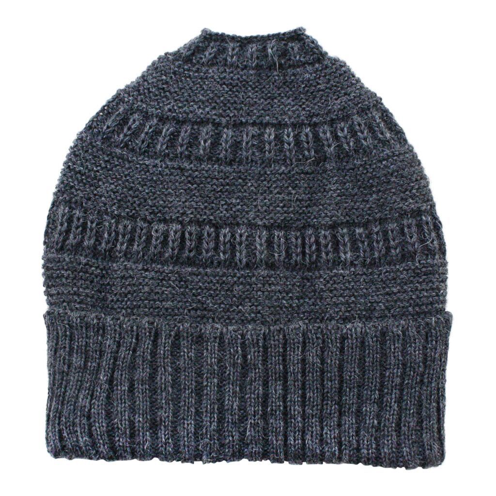Messy Bun Alpaca Hat Purely Alpaca