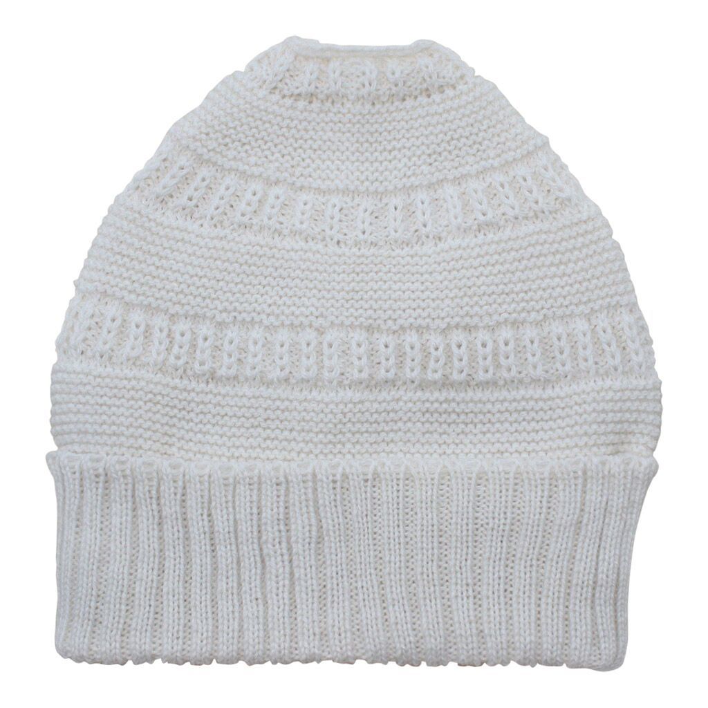 Messy Bun Alpaca Hat Purely Alpaca